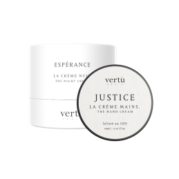 Justice - Crème Mains au CBD 1000 mg - Hydratation, apaisement et protection