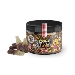 Bonbons Cola Lala au CBD full spectrum, saveur cola, 300 mg de CBD par boîte