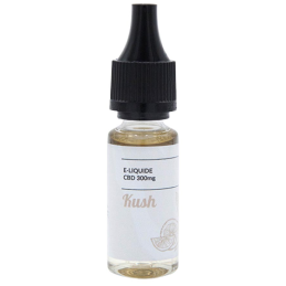 Flacon de E-Liquide CBD Kush 300mg / 600mg – Arômes d’agrumes, sans THC, relaxant