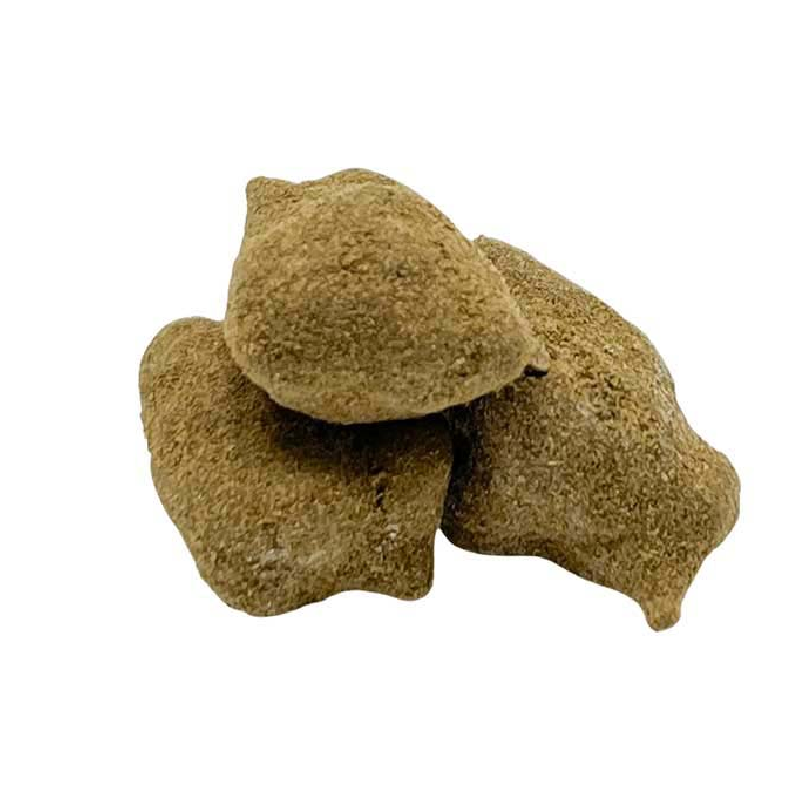 Photo de Moonrock CBD 70% – Fleurs de CBD avec haute teneur en CBD, aspect pierre céleste