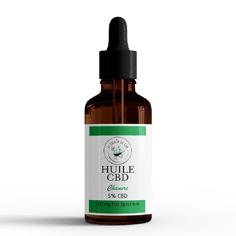 Huile CBD Bio Chanvre à spectre complet pour relaxation naturelle et bien-être