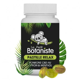 Pastilles CBD Relax 10mg – Citron, Menthol, Eucalyptus – Relaxation et soulagement des douleurs