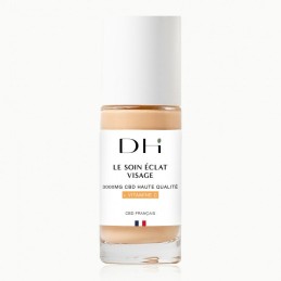 Sérum éclat visage au CBD 10% avec vitamine C et acide hyaluronique - Hydratant et anti-âge