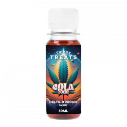 Sirop au goût Cola 200mg Delta 9 – Effets stimulants et relaxants