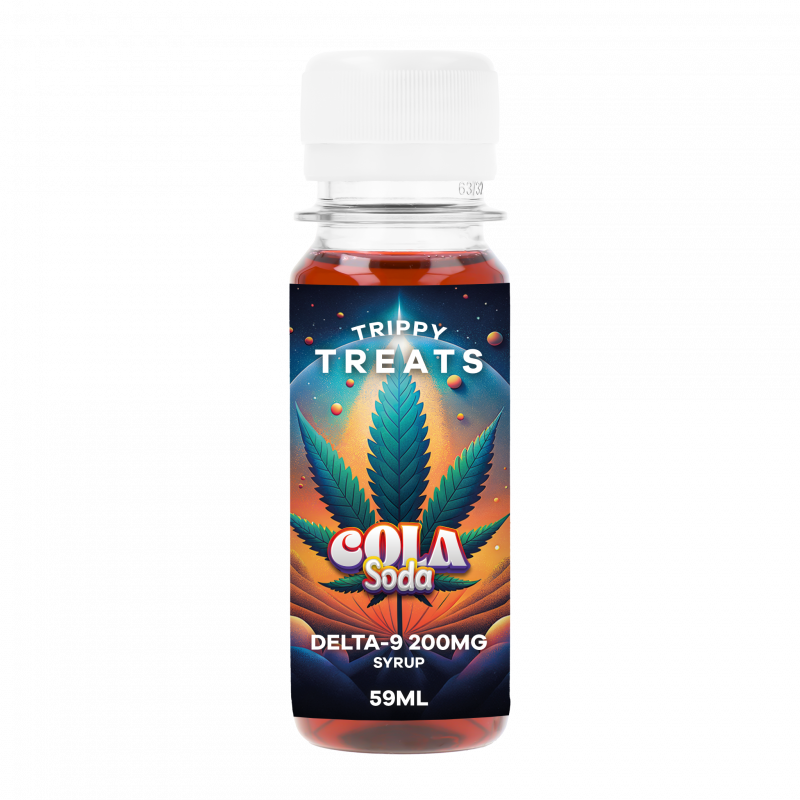 Sirop au goût Cola 200mg Delta 9 – Effets stimulants et relaxants