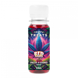 Sirop CBD Delta 9 Fruits Rouges - 200mg CBD et Delta 9 pour effets relaxant