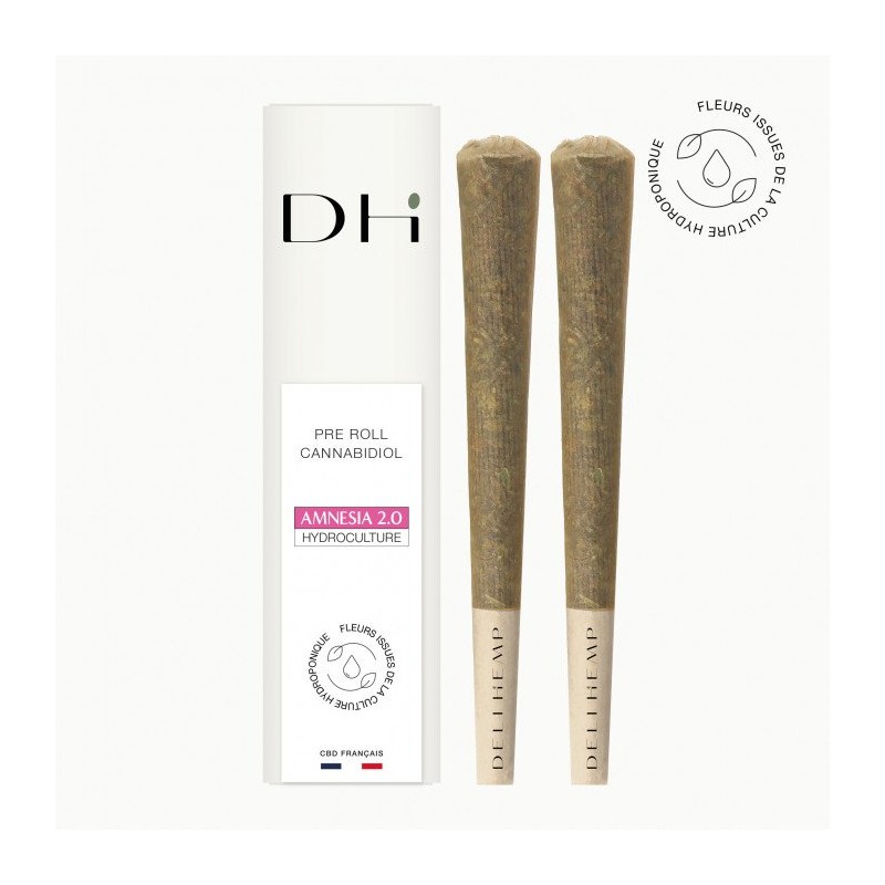 Image de pré roll CBD Amnesia Culture Hydroponique Deli Hemp (x2)