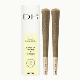 Pré-roll CBD Damiana x Trim (x2) – Joint pré-roulé à base de CBD et Damiana pour une relaxation optimale