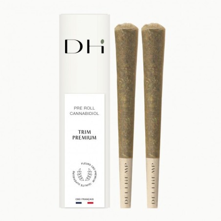 Pré-rolls CBD Trim - Cannabis premium prêt à consommer - Pack de 2