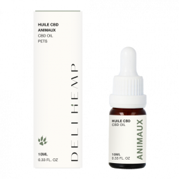 Huile CBD pour animaux - Soin naturel pour chiens et chats contre stress et douleurs