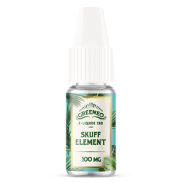 E-liquide CBD Skuff Element Full Spectrum avec arômes floraux et puissants - Greeneo