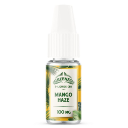 E-liquide Mango Haze CBD - Saveurs fruitées et végétales, extrait de chanvre à large spectre