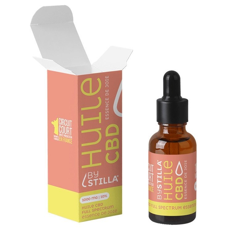 Huile CBD 30-40% Citron Gingembre BYSTILLA® pour usage topique