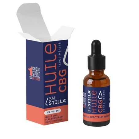 Huile CBG MCT Coco Bio Choco Noisette Bystilla® 10ml – Repos Mérité – CBD CBG naturel