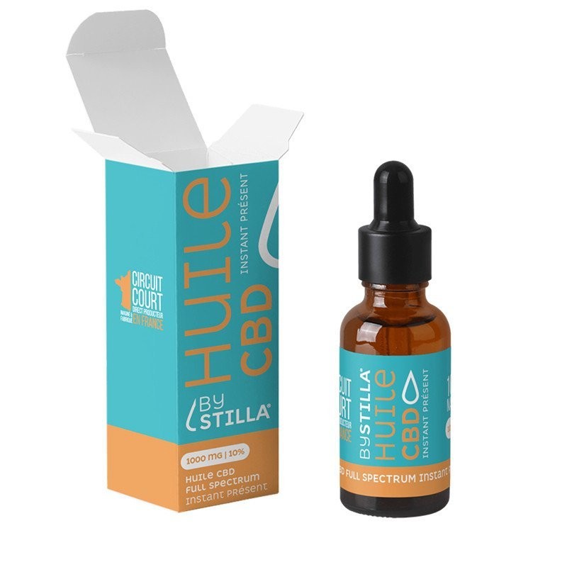 Huile CBD 30-40% MCT Pina Colada 10ML - Bystilla - Cannabis Sativa L.