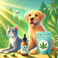 CBD pour Animaux - Huiles et Friandises au CBD pour chiens et chats